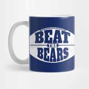 Beat the Bears // Vintage Football Grunge Gameday Mug